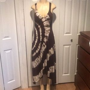 Inc tie dye rhinestone dress size M